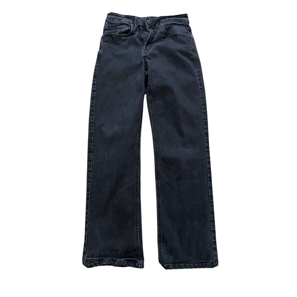 Barbell Apparel Athletic Fit Straight Leg Jeans Washed Black Denim 27x30 SKU61